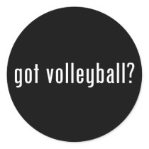 got volleyball? stickers by gottees got volleyball? stickers