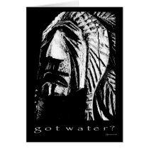 Got water? card cards