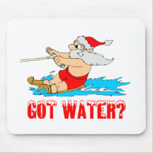 Got Water? Santa Mouse Pad