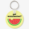 Got watermelon? keychains