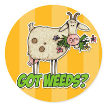 got weeds goat stickers by cfkaatje got weeds goat stickers