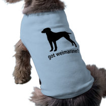 Got Weimaraner pet clothing