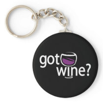 got wine? keychains