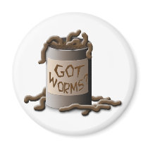 Got Worms? magnets by SuanSKatra Got Worms? magnets