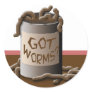 Got Worms? Stickers