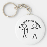Got your back! key chain