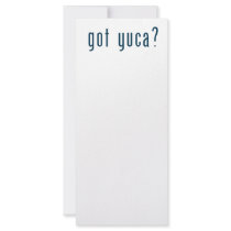 got yuca rack cards