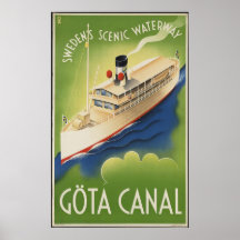 Gota Canal Sweden Posters