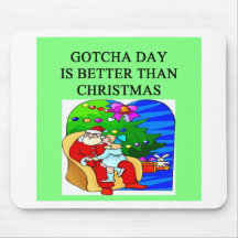 gotcha day adoption christmas idea mouse mat