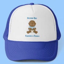 Gotcha Day Forever a Family boy hats