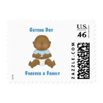 Gotcha Day Forever a Family boy Postage