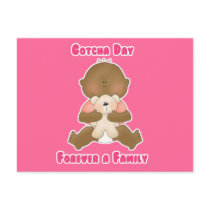 Gotcha Day Forever a Family postcards