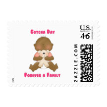Gotcha Day Forever a Family Stamp