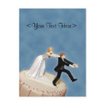 gotcha, fun, funny, humor, humorous, bride, groom,