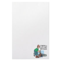 Gotcha Personalized Stationery