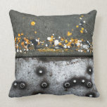 Goteos de acero concretos de la pintura de la acer almohada