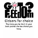 GotFreedom- Citizens for choice t-shirts