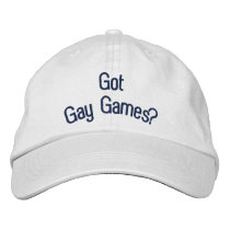 GotGay Games? embroidered hats