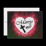 Goth Christmas Custom Announcements