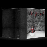 goth christmas photo binder