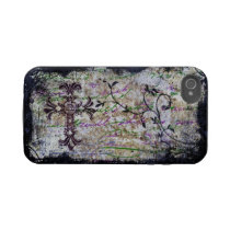 Goth Cross iPhone Case-Mate Iphone 4 Tough Covers