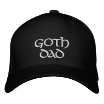 GOTH DAD embroidered hats