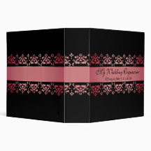 Goth Elegance Wedding Binder