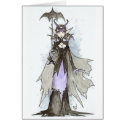 Goth Faerie Stationary cards