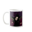 Goth Fairy on Sofa Mug by FairyLynne Goth Fairy on Sofa Mug