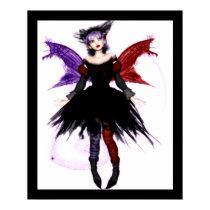 Goth Fairy posters by sirenscastle Goth Fairy posters