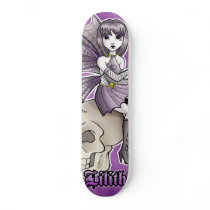 Goth Fairy Skateboard by cybercatgraphics Goth Fairy Skateboard