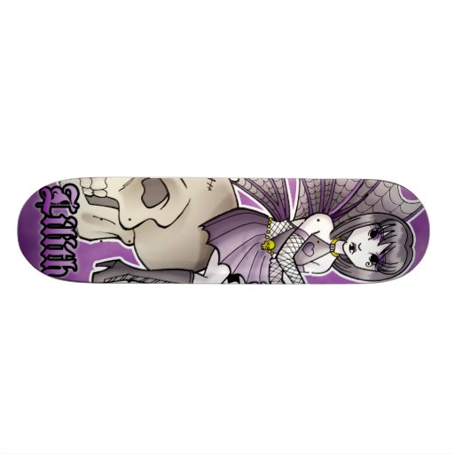 Goth Fairy Skateboard Zazzle