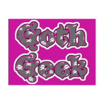 Goth Geek postcards