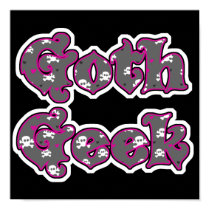 Goth Geek posters