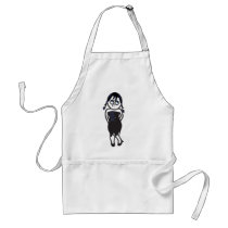 goth girl aprons by halloweenie goth girl aprons