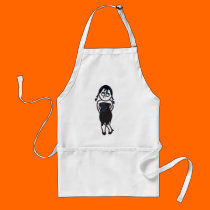 goth girl aprons