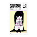 Goth Girl postage