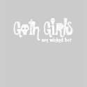 Goth Girls Are Wicked Hot t-shirts
