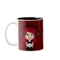 Goth Girls Rock! Mugs