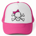 Goth Girly Skull hat