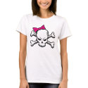 goth girly skull t-shirts