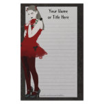 Goth Girly Stationery