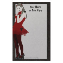 Goth Girly Stationery
