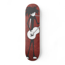 Goth Guitarist Skateboard