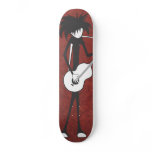 Goth Guitarist Skateboard