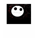 Goth Happy face striped shirt by thwilliams Goth Happy face striped shirt