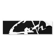 goth_logo bumper stickers