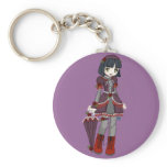 Goth Lolita Girl Key Chains