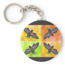 Goth Moth 4 keychain keychains