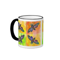 Goth Moth 4 mug mugs